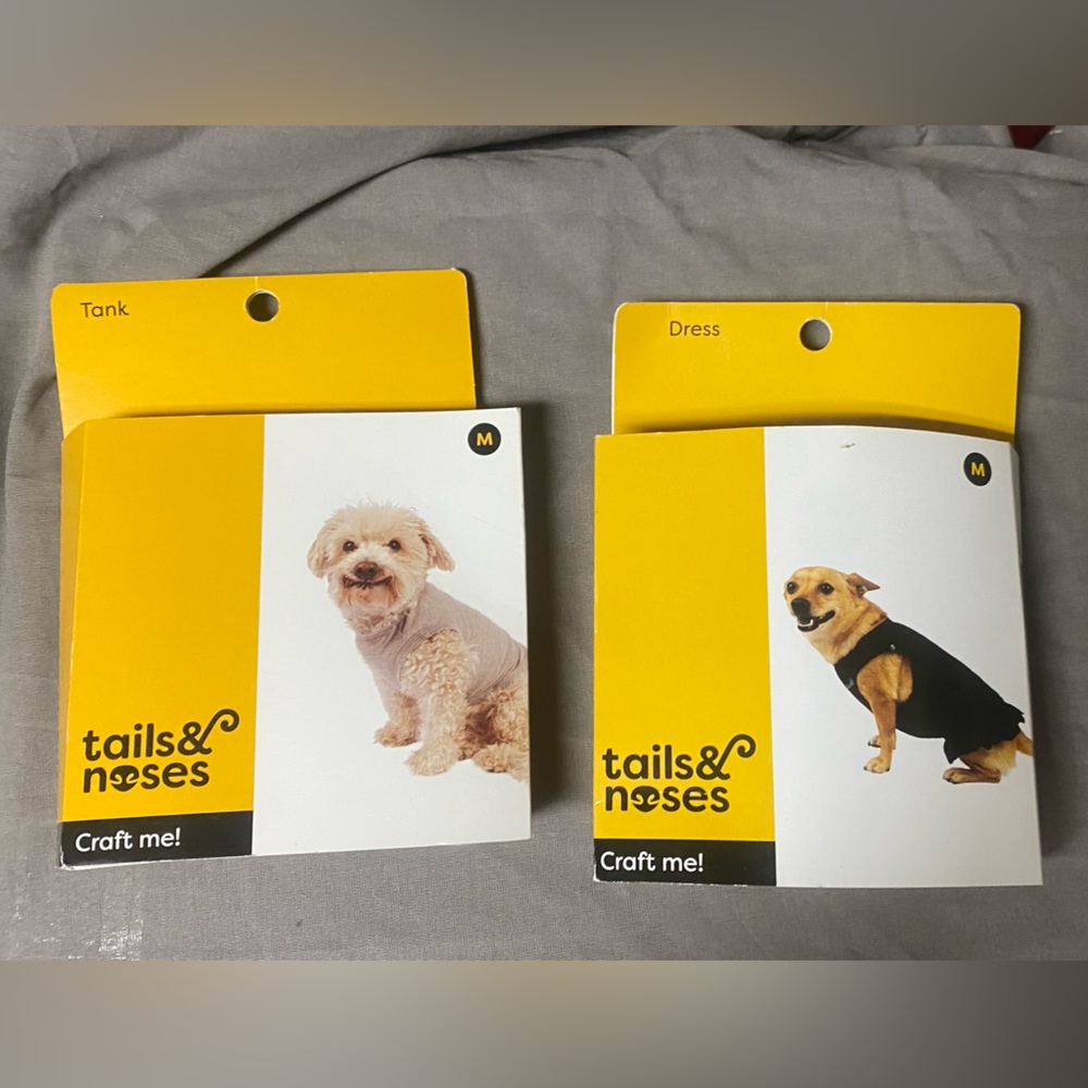 Sale!! Tails & noses Dog Dress / Tank Top
